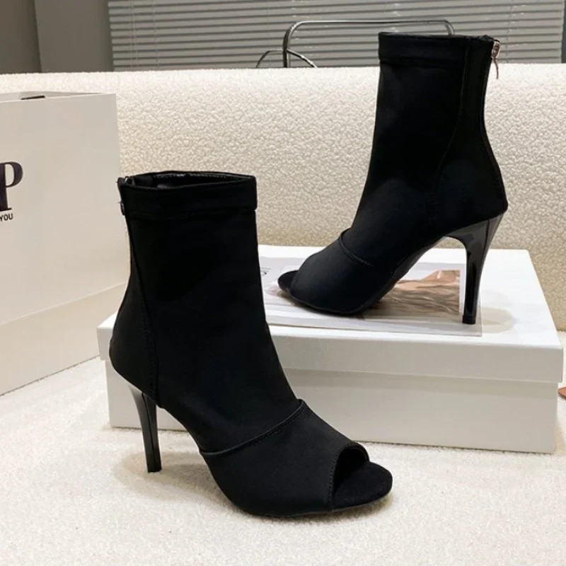 Sock Boot Women - 2025 frauen Ballsaal Latin Dance Schuhe