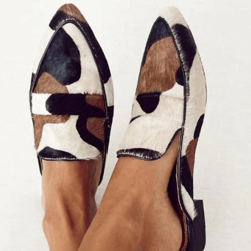 Pointed Toe Flat - Britischer Stil 2026 Frühling und Herbst
