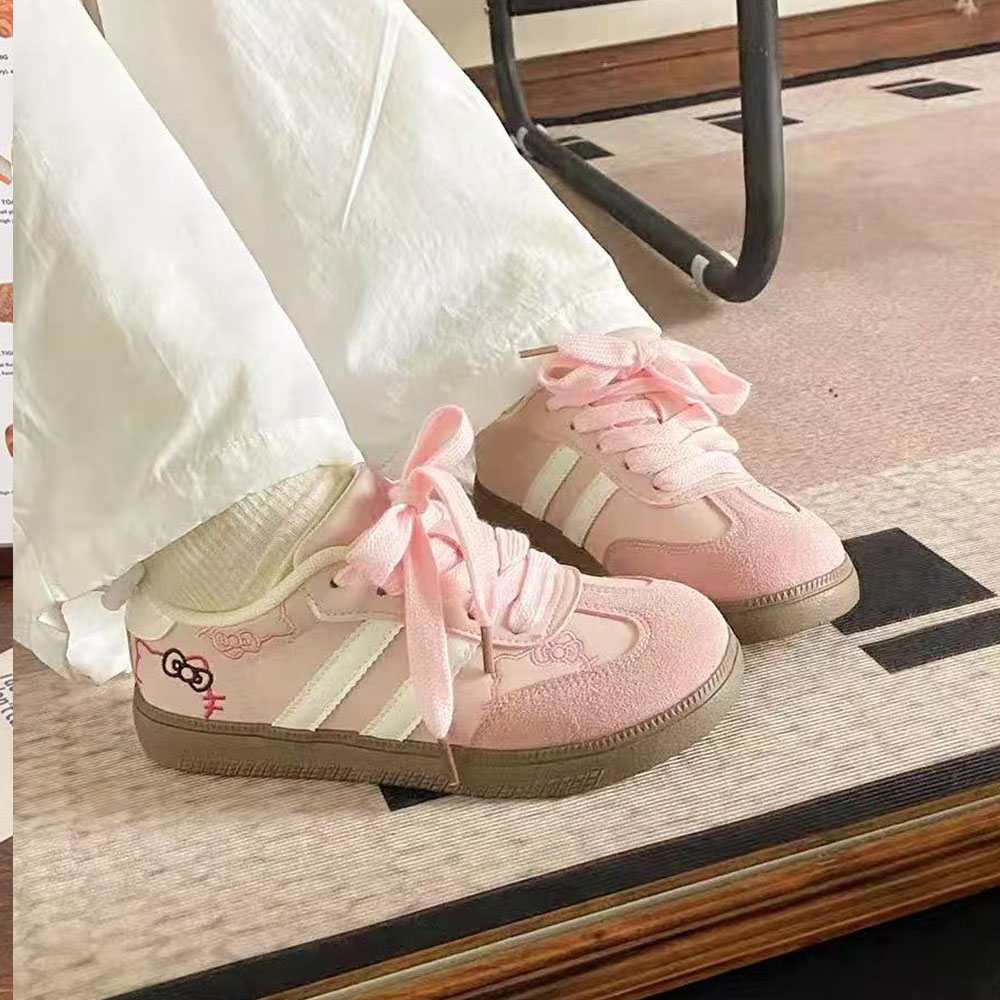 Women'S Shoes Com - Hello Kitty Damen-Sneaker mit Schnürung für