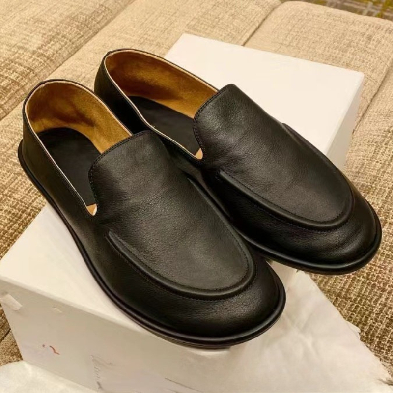 Women'S Shoes In Wide Width - Neue Damen Echtleder Loafer Flache Slipper