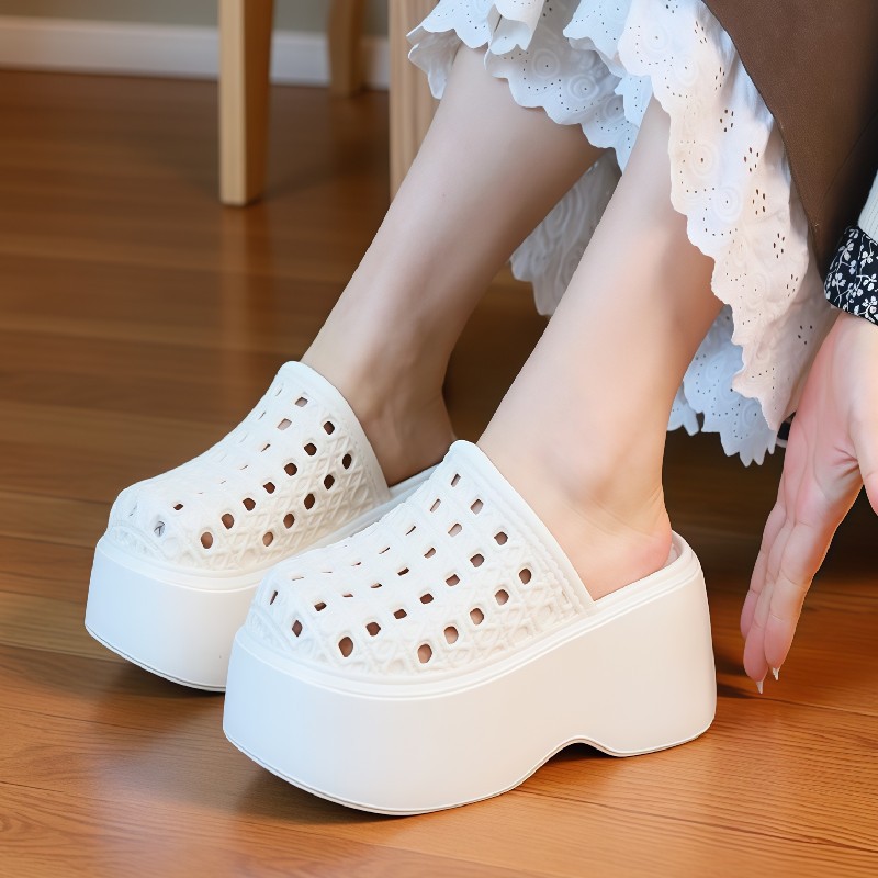 Mule Slip On - Chunky Plateau-Slipper mit 7 cm hoher