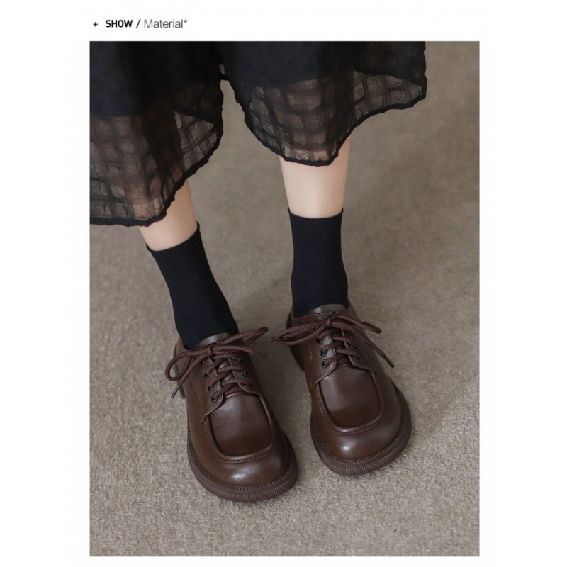 Oxford Lace Up Women - Schnür-Loafer und Slip-On-Oxford-Schuhe für Frühling/Herbst 2026,