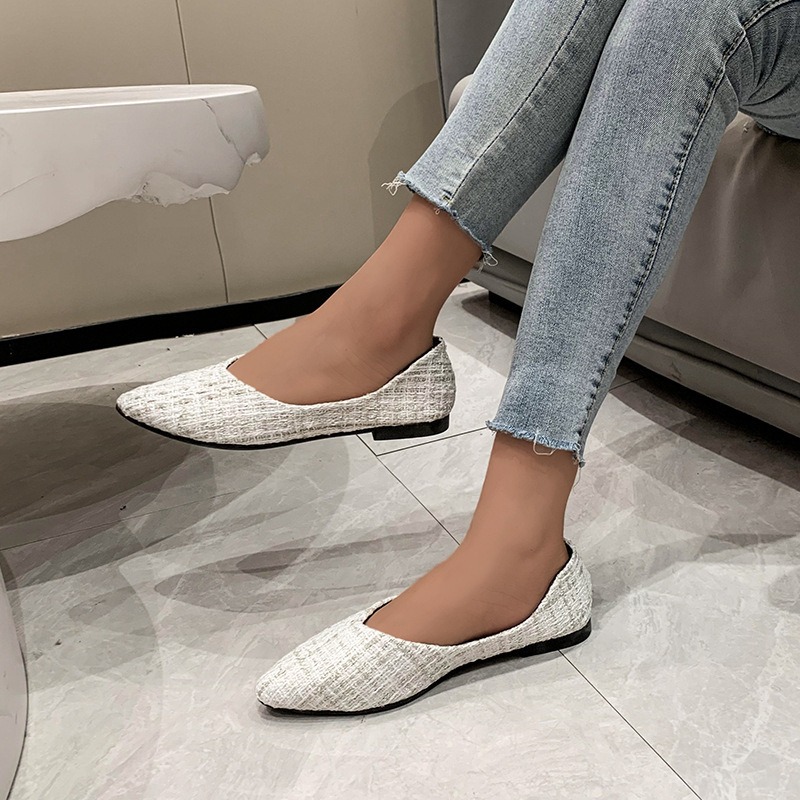 Großer Einzelschuh für Damen,  – Pointed Toe Flat Bewertung und Preis