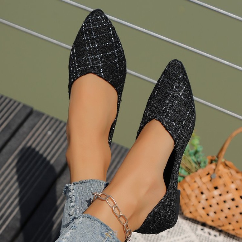 Großer Einzelschuh für Damen,  – Pointed Toe Flat Bewertung und Preis