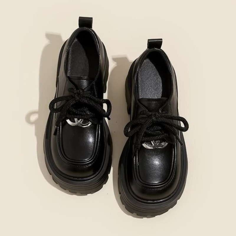Weiße Plateau-Oxford-Schuhe fü – Oxford Lace Up Women Bewertung und Preis