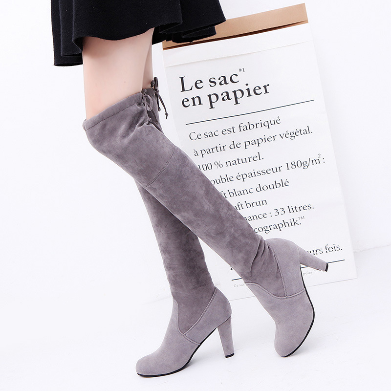 Damenstiefel, Stretchstoff, Ov – Sock Boot Women Bewertung und Preis
