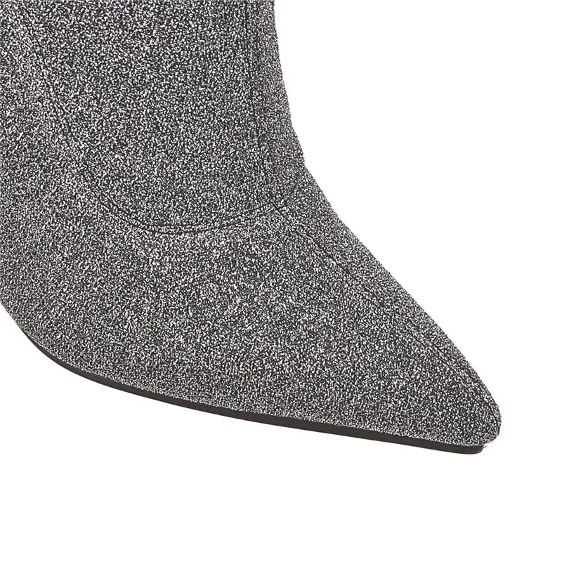 Plus Größe Stretch Leopard Übe – Sock Boot Women Bewertung und Preis