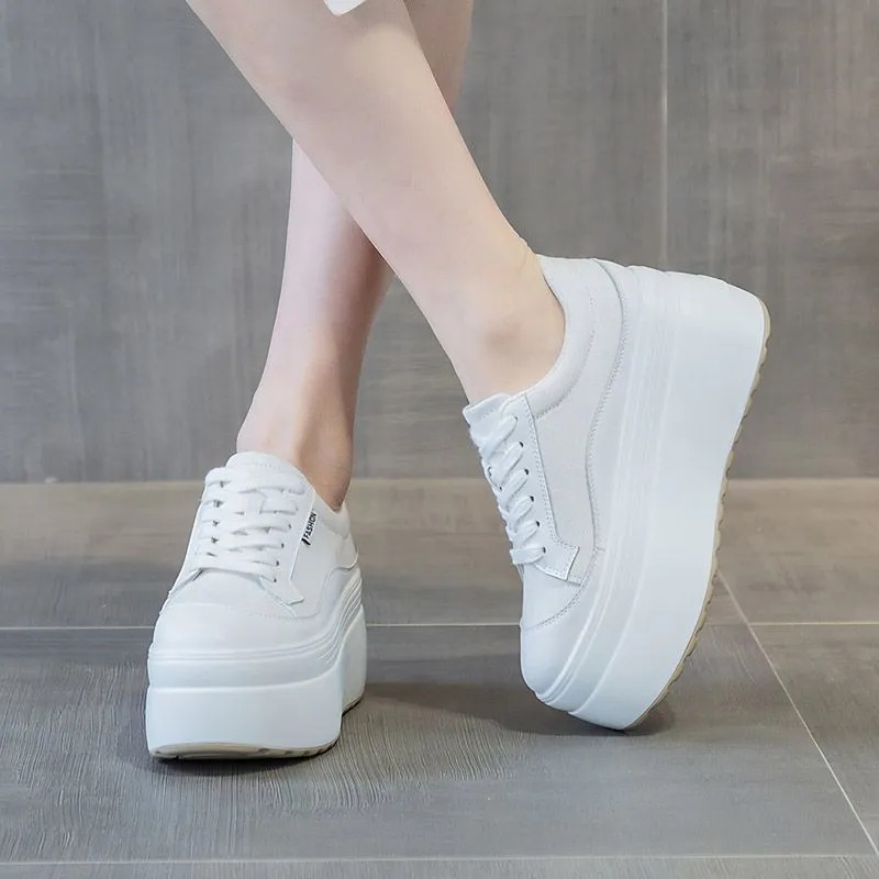 8cm Neue Leinwand Echtes Leder – Women'S Shoes Com Bewertung und Preis