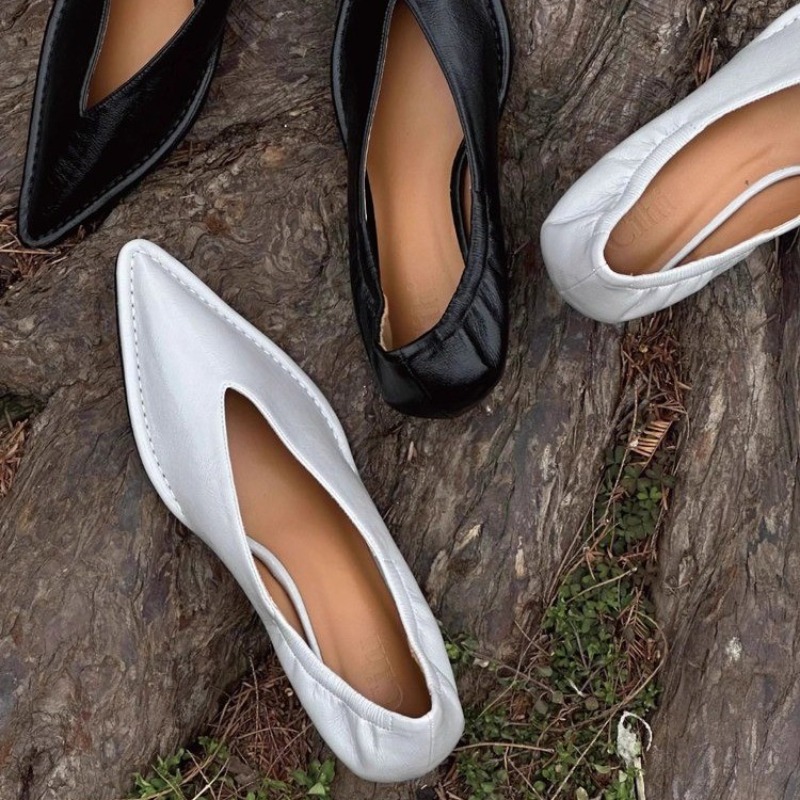 2025 Neue spitze Zehen-Einzels – Mule Slip On Bewertung und Preis
