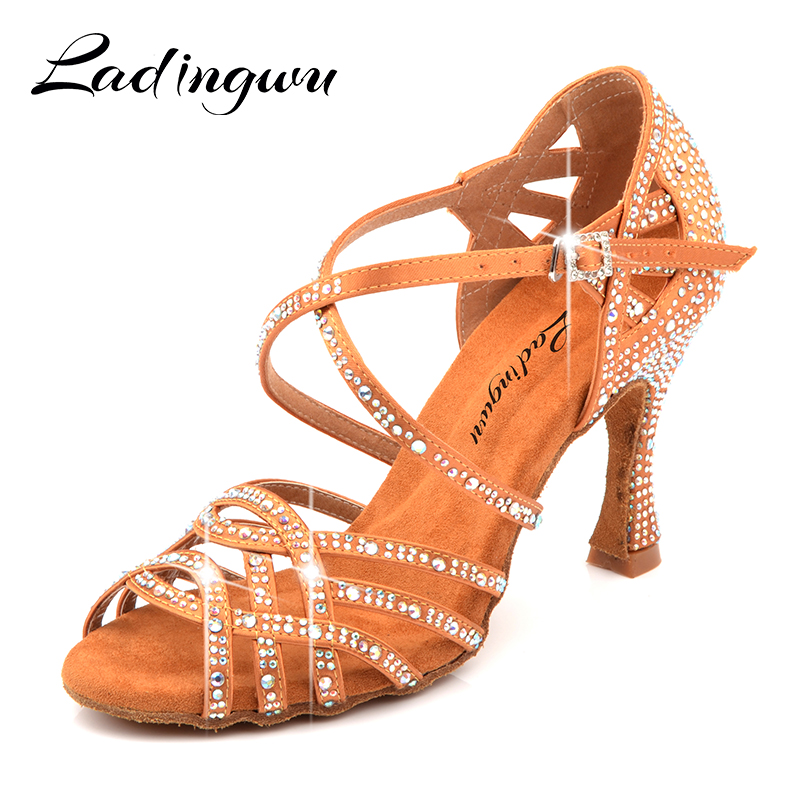 Ladingwu Silk Satin Apricot Un – Women'S Shoes Z Bewertung und Preis