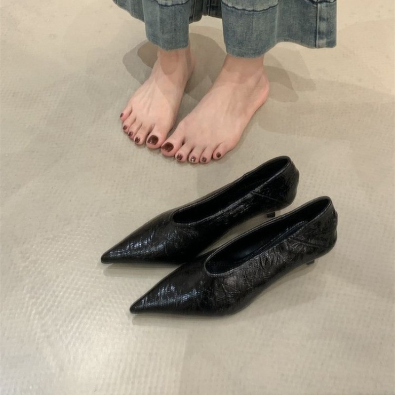 2025 herbst Neue Pendler Wind  – Pointed Toe Flat Bewertung und Preis