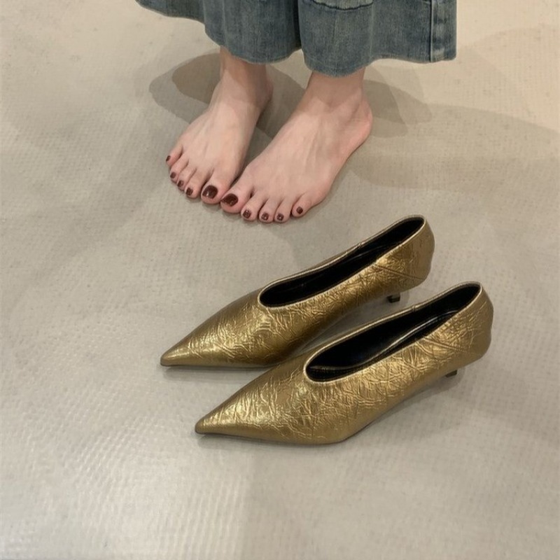 2025 herbst Neue Pendler Wind  – Pointed Toe Flat Bewertung und Preis
