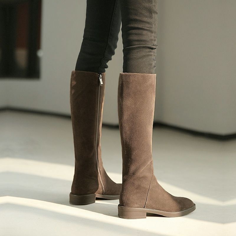 Damen Winter Warme Stiefel Mäd – Pointed Toe Flat Bewertung und Preis