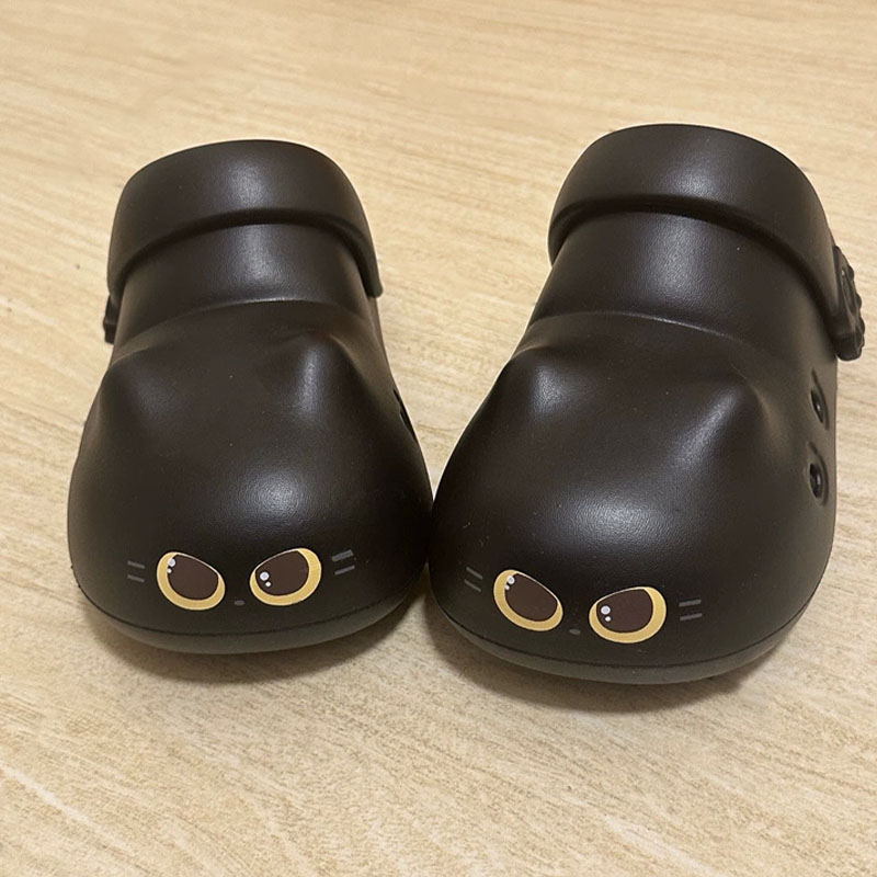 Neue kreative schwarze Katzenp – Mule Slip On Bewertung und Preis