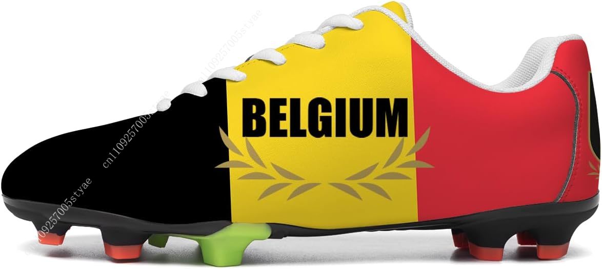 Belgien-Flagge Fußballschuhe H – Oxford Lace Up Women Bewertung und Preis