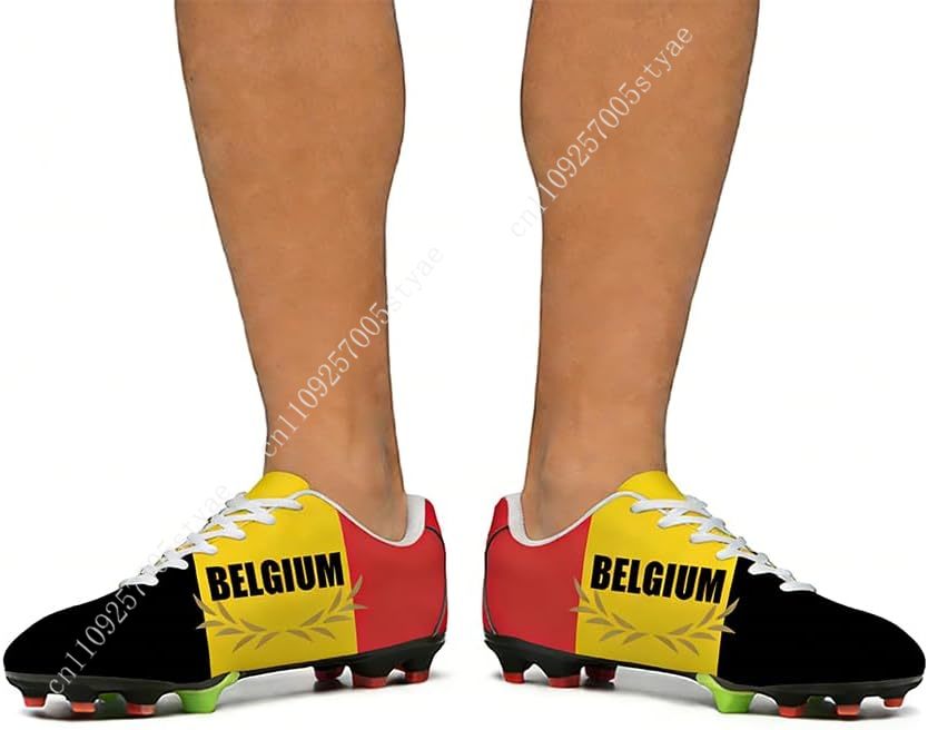 Belgien-Flagge Fußballschuhe H – Oxford Lace Up Women Bewertung und Preis