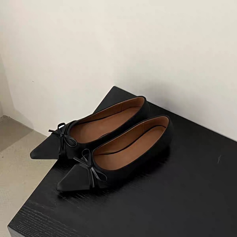 Sommerliche neue Chiffon-Sanda – Pointed Toe Flat Bewertung und Preis
