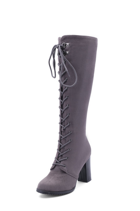 Damenstiefel, dicke High Heels – Sock Boot Women Bewertung und Preis