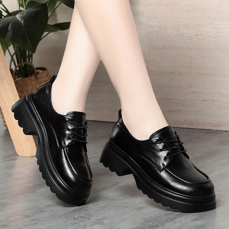 5 cm Vintage Deep Mouth Weiche – Oxford Lace Up Women Bewertung und Preis
