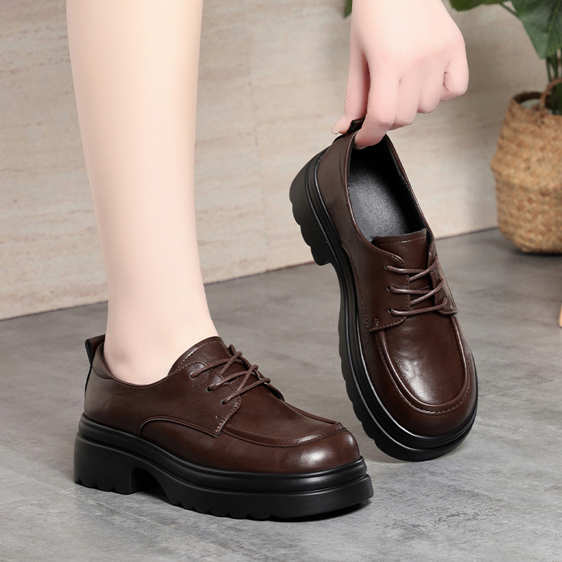5 cm Vintage Deep Mouth Weiche – Oxford Lace Up Women Bewertung und Preis