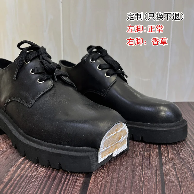 Kuchen-Derby-Schuhe mit dickem – Oxford Lace Up Women Bewertung und Preis